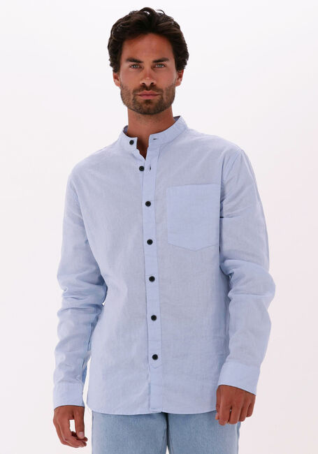Hellblau ANERKJENDT Casual-Oberhemd AKLUKAS LINEN SHIRT - large