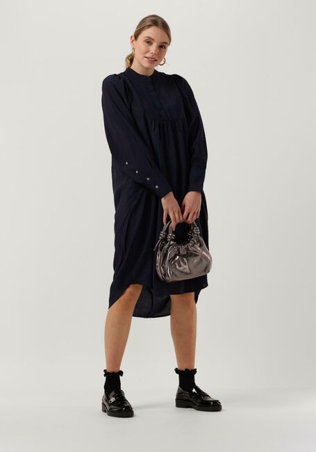 Dunkelblau CO'COUTURE Midikleid CALLUM VOLUME DRESS - large