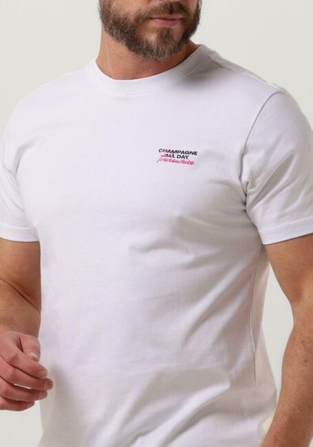 Weiße PUREWHITE T-shirt T-SHIRT WITH SMALL PRINT ON CHEST - large