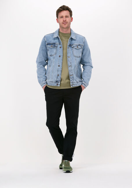 Blaue COLOURFUL REBEL Jeansjacke LIAM WASHED DENIM JACKET - large