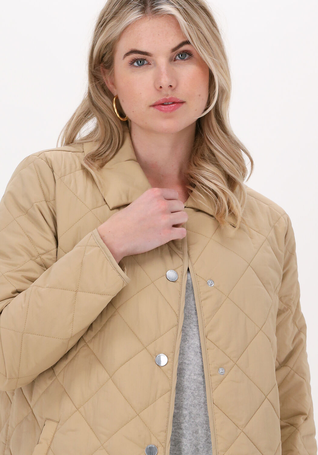 Camelfarbene BEAUMONT Wattierte Jack SPRING COAT LIGHT PADDED - large