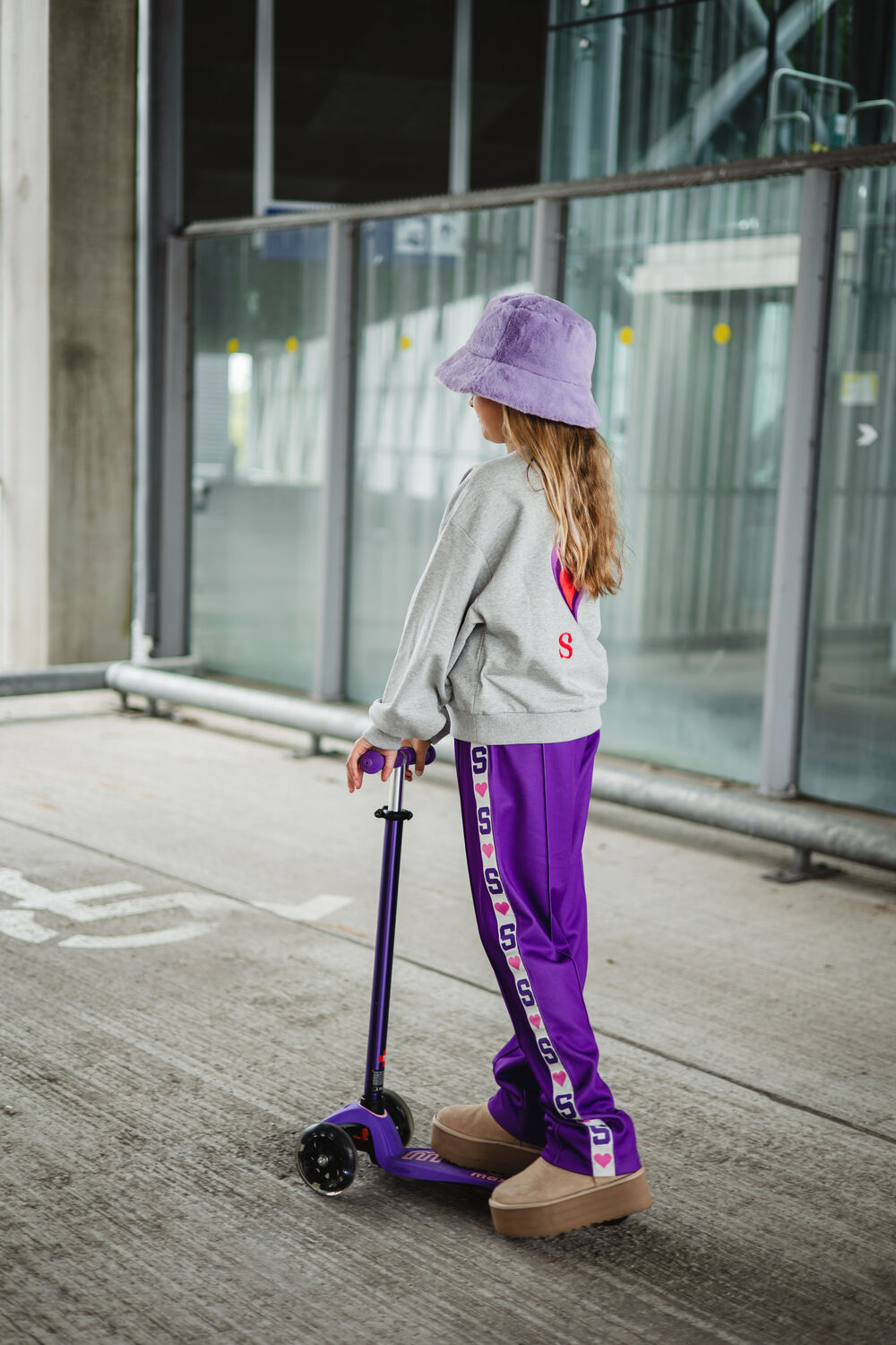 Lilane Salty Stitch Weite Hose TRACK PANTS - large