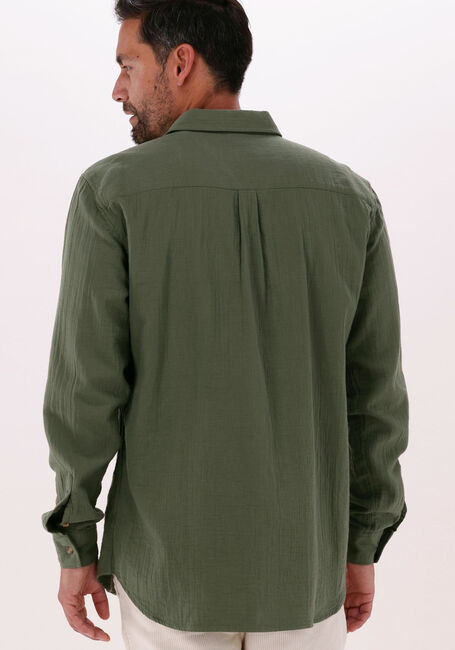 Olive ANERKJENDT Casual-Oberhemd AKKONRAD MUSSELIN SHIRT - large