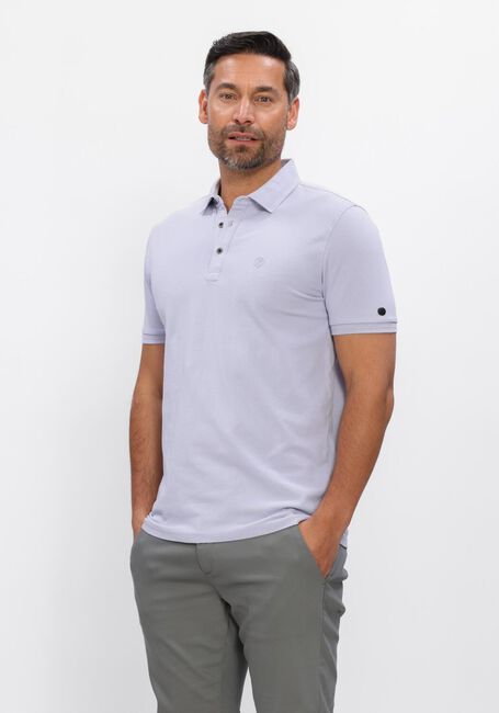Lila CAST IRON Polo-Shirt SLIM FIT FINE PIQUE ESSENTIAL - large