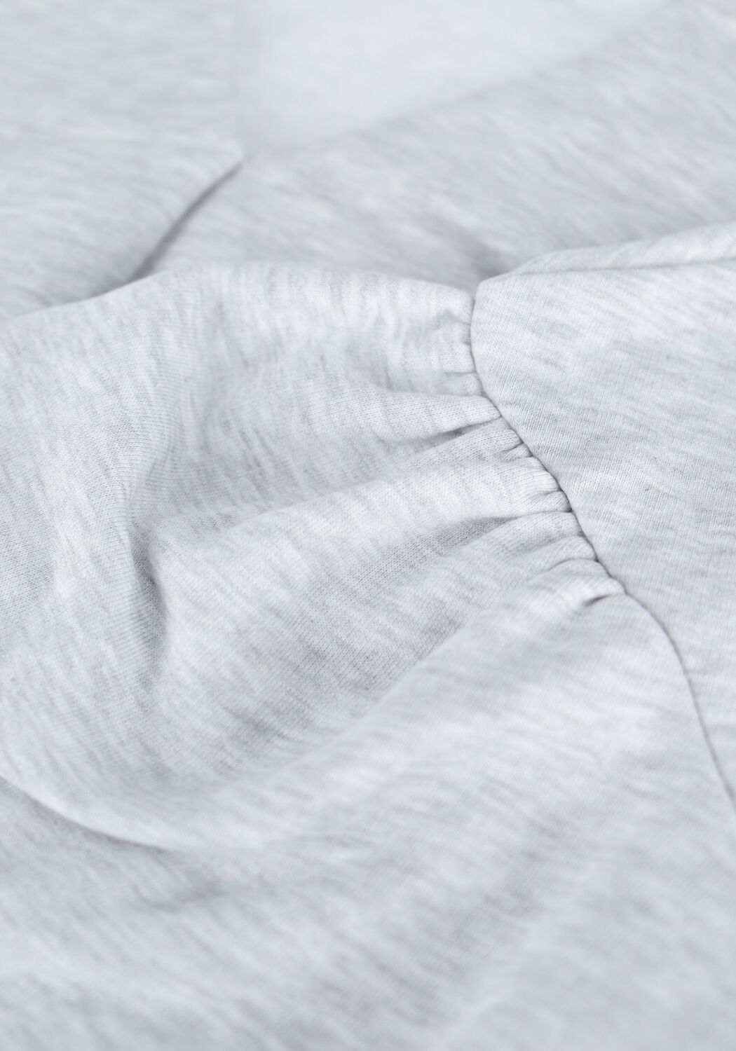 Graue NA-KD Sweatshirt HOODIE DRESS - large