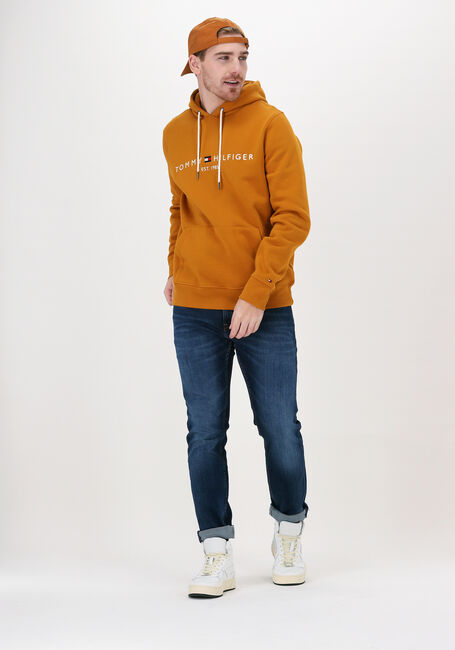 Gelbe TOMMY HILFIGER Sweatshirt TOMMY LOGO HOODY - large