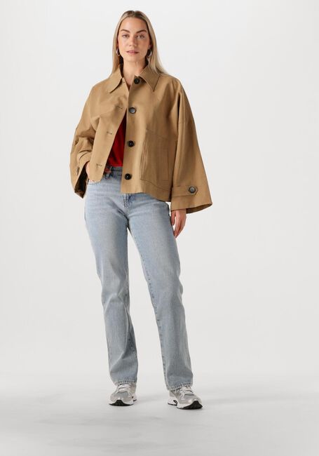 Camelfarbene MY ESSENTIAL WARDROBE Jack LYONMW SHORT BOMBER JACKET - large