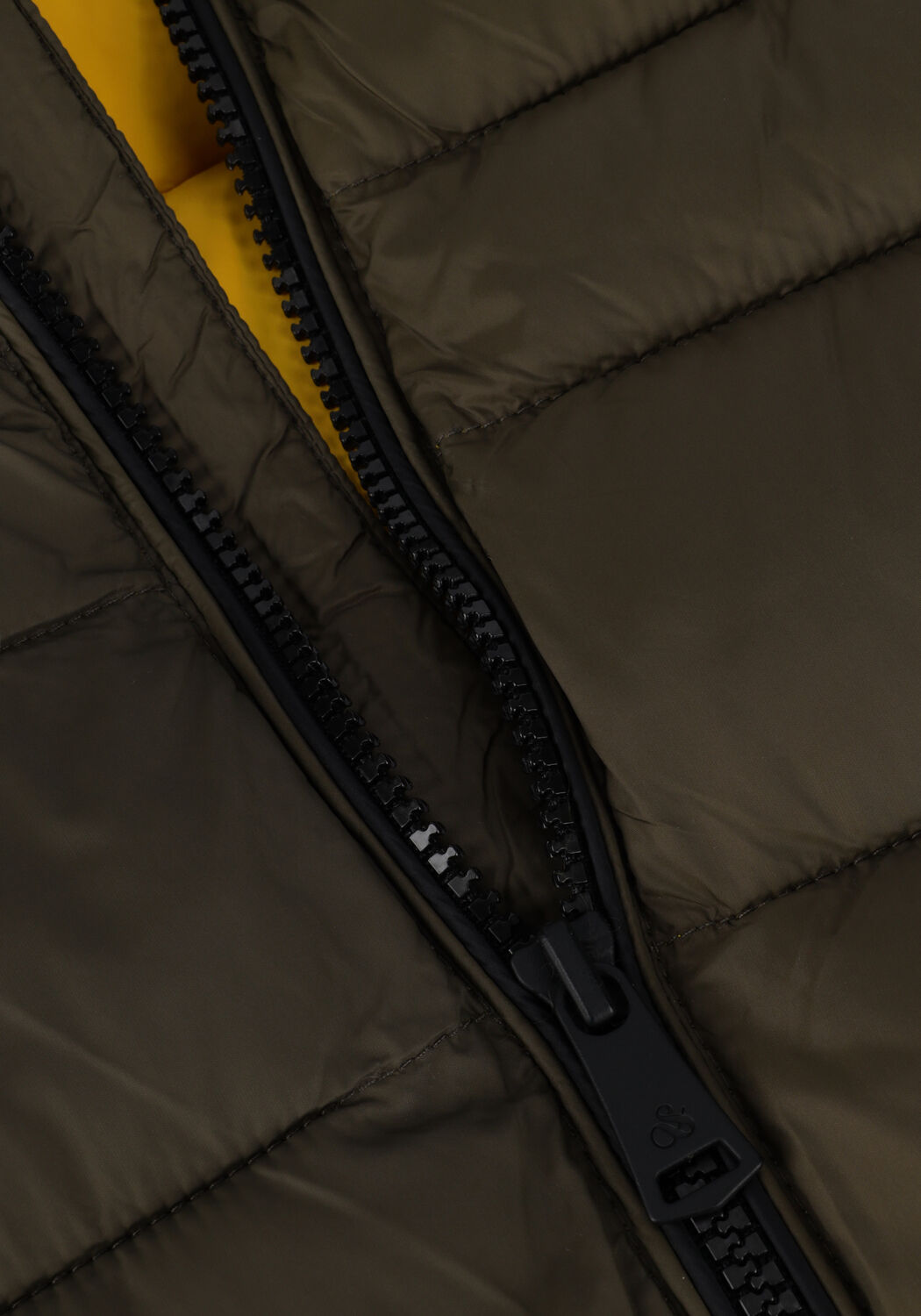 Gr&uuml;ne SCOTCH & SODA Wattierte Jack SHORT PUFFER JACKET - large