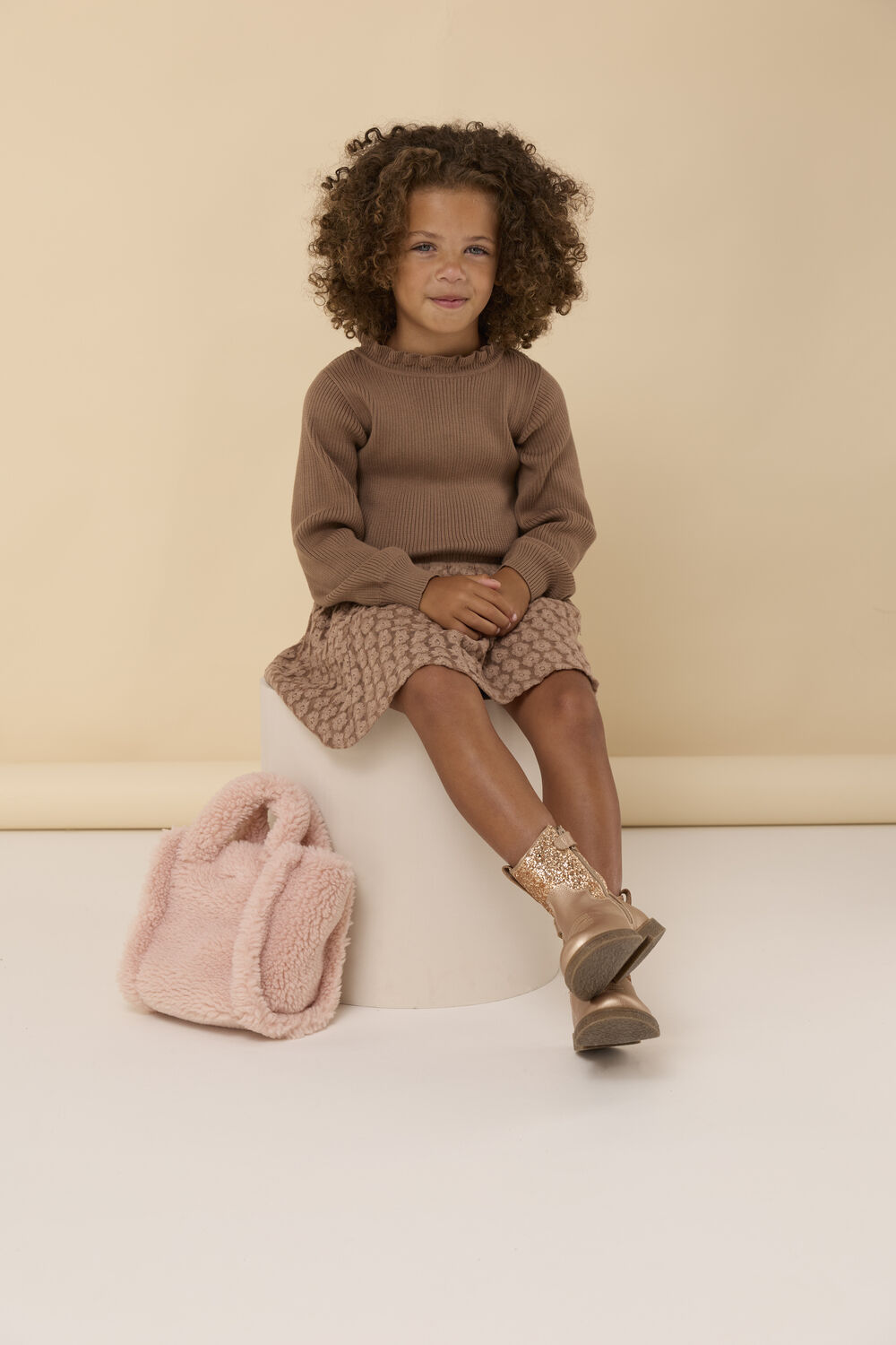 Taupe TON & TON Minirock TILLY - large