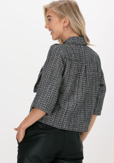 Schwarze CO'COUTURE Jack IVALO BOUCLE JACKET - large