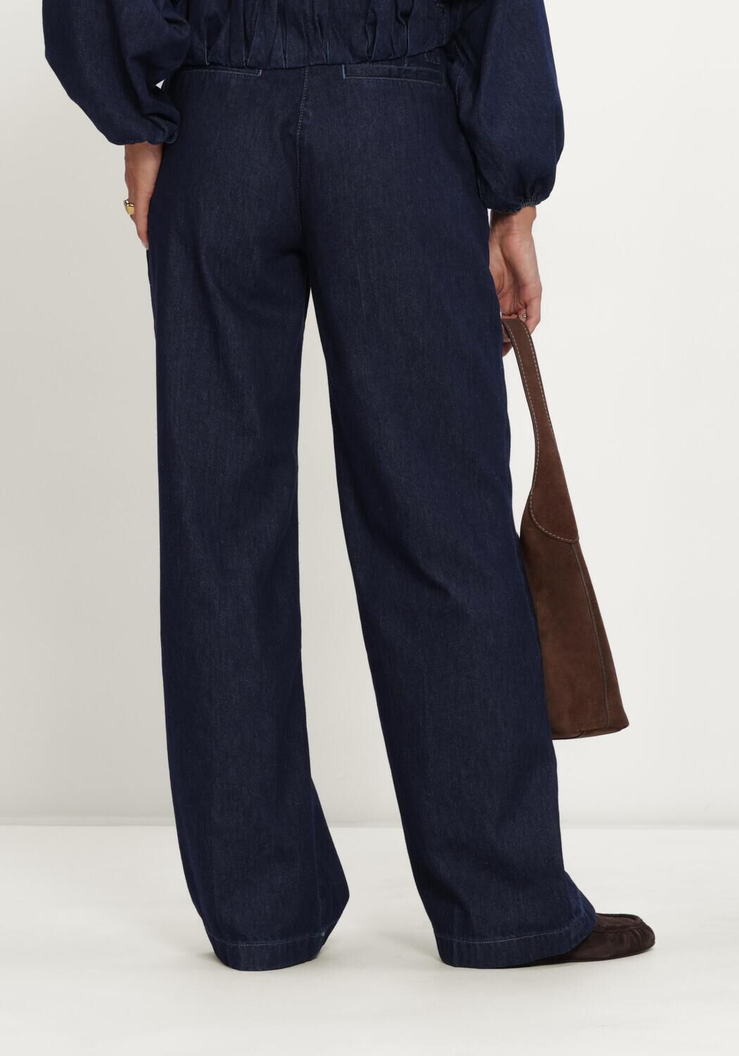 Blaue DANTE6 Hosen JULES DENIM SMART PANTS - large