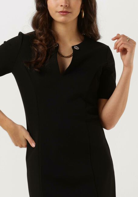 Schwarze TWINSET MILANO Minikleid 9813235-CPC - large