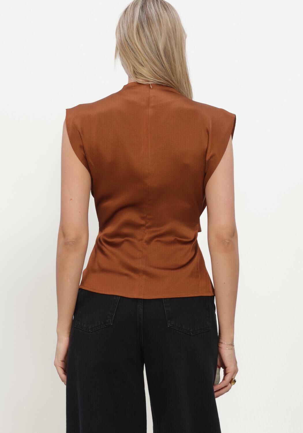 Braune LINA LOCCHI Top LL-BARBARA - large
