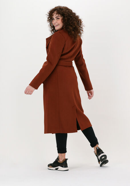 Braune GIACOMO THE JACKET M&auml;ntel 18 WOOL BLEND - large