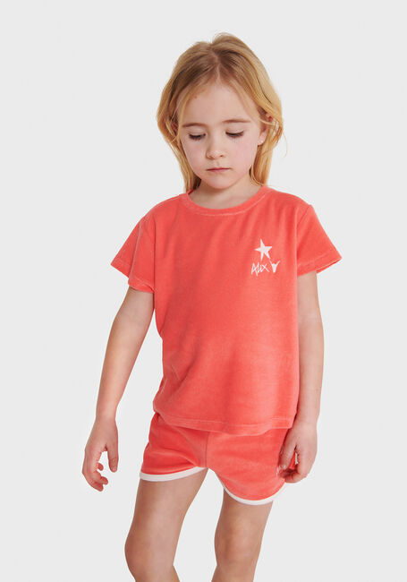 Koralle ALIX MINI T-shirt BABY KNITTED TERRY T-SHIRT - large