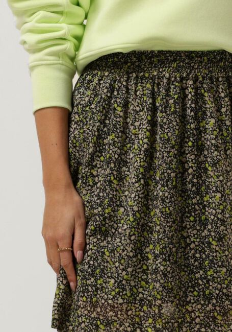 Grüne CATWALK JUNKIE Minirock SK MOSS FLOWERS - large
