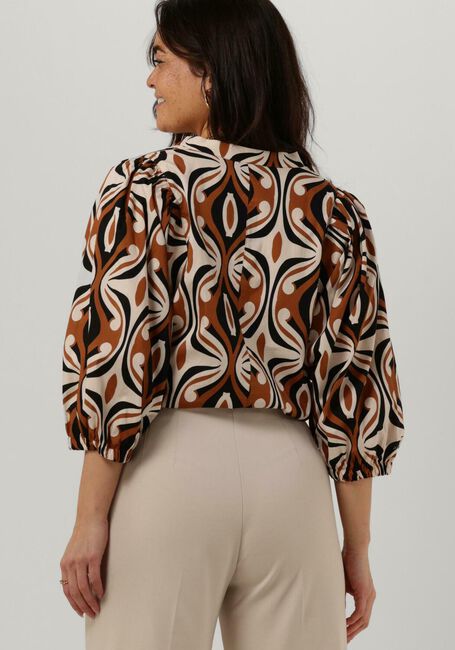 Mehrfarbige/Bunte SUMMUM Top TOP ORNAMENT PRINT - large