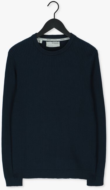 Dunkelblau SELECTED HOMME Pullover SLHCAST LS KNIT CABLE CREW B C - large