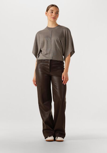 Taupe EST'SEVEN Pullover SUZETTE NOLITA - large