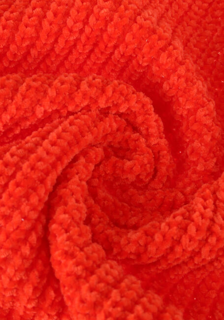 Rote CALVIN KLEIN Strickjacke CHENILLE CROPPED CARDIGAN - large