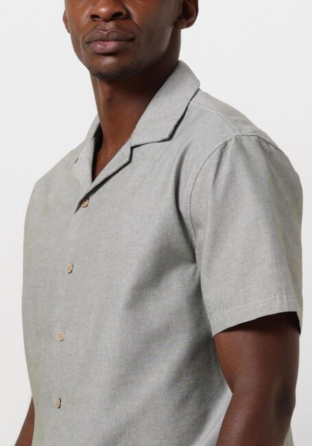 Olive ANERKJENDT Casual-Oberhemd AKLEON S/S COT/LINEN SHIRT - large