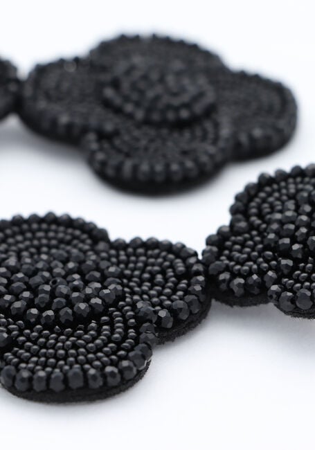 Schwarze NOTRE-V Ohrringe X FLORINE - large