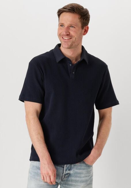 Dunkelblau ANERKJENDT Polo-Shirt AKKIKI WAFFLE POLO TEE - large