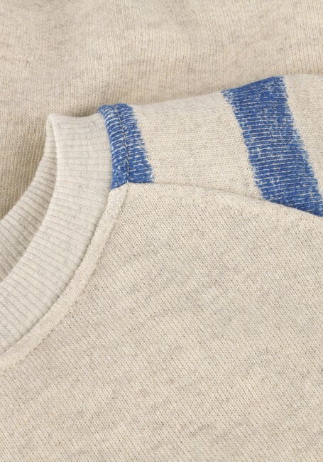 Ecru PLAY UP Pullover FLEECE SWEATER - large