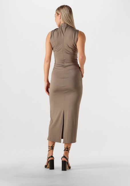 Taupe ROSEMUNDE Maxikleid BILLIE SL LONG DRAPE DRESS - large