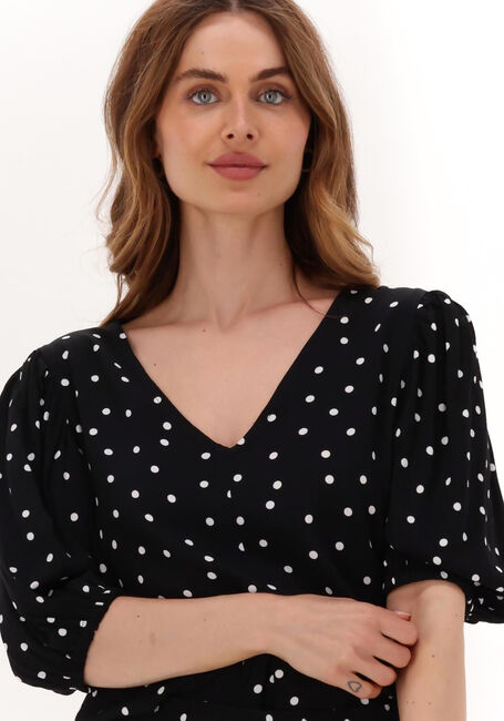 Schwarze MODSTRÖM Top RIDDER PRINT TOP - large