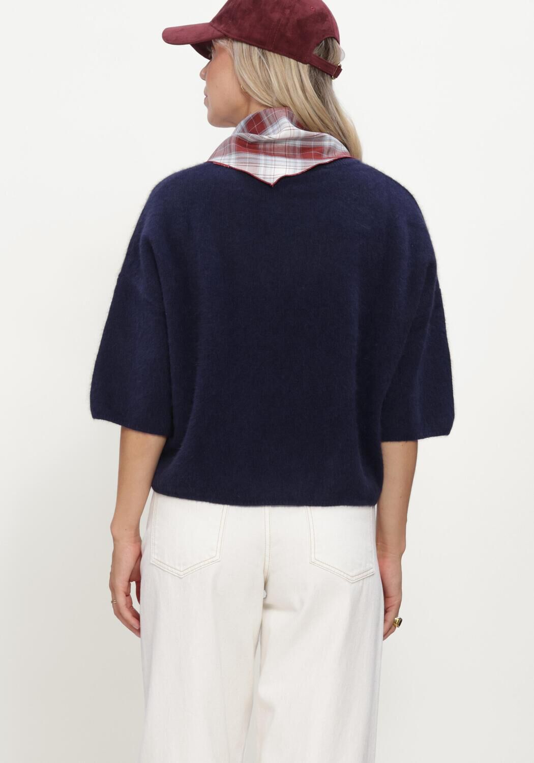 Blaue KNIT-TED Tops & T-shirts HANS TOP - large