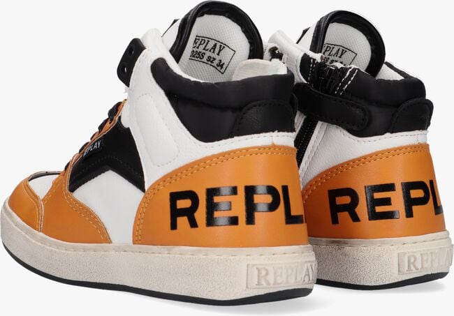 Weiße REPLAY Sneaker high WALL - large