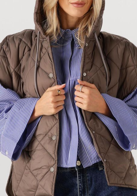Braune EST'SEVEN Bodywarmer NOELLE CAPE - large
