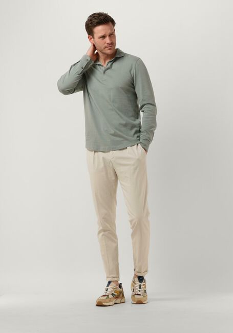 Grüne PROFUOMO Polo-Shirt POLO LONG SLEEVE LS - large