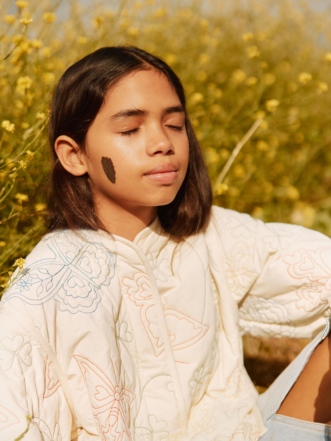 Ecru MOLO Wattierte Jack HOLLEY - large