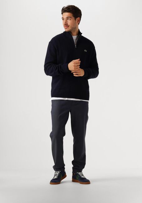 Dunkelblau LACOSTE Pullover 1HA1 MEN SWEATER ZIP - large