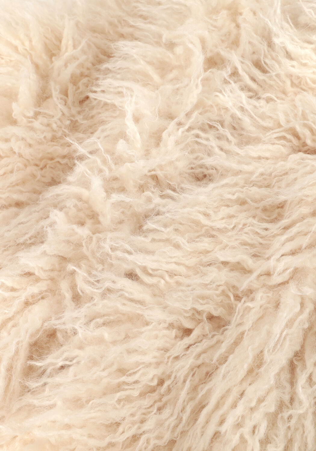 Creme SUMMUM Gilet GILET FAUX FUR - large