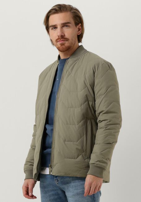 Grüne SELECTED HOMME Wattierte Jack SLHDECKARD REDOWN BOMBER JKT 2023 W - large