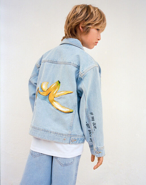 Blaue MOLO Jeansjacke HONORE - large