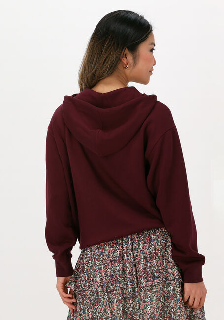 Bordeaux MSCH COPENHAGEN Sweatshirt IMA DS LOGO HOOD SWEATSHIRT - large