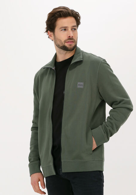 Dunkelgrün BOSS Strickjacke ZESTART 1 10234591 - large