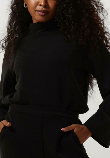 Schwarze MY ESSENTIAL WARDROBE Sweatshirt ELLEMW COLLAR BLOUES - large
