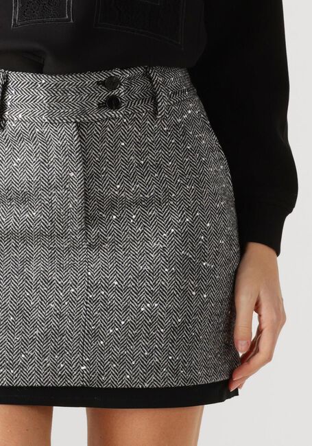 Graue HAUTE L'AMITIÉ Minirock HERING SEQUIN CROP SKIRT - large