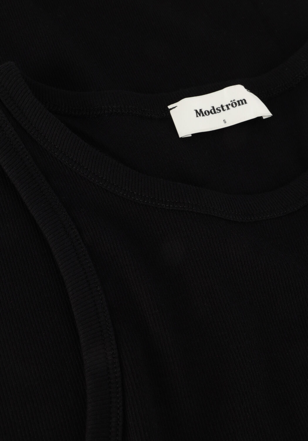 Schwarze MODSTR&Ouml;M Midikleid IGORMD DRESS - large