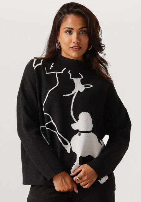Schwarze CAROLINE BISS Sweatshirt 4243 - large