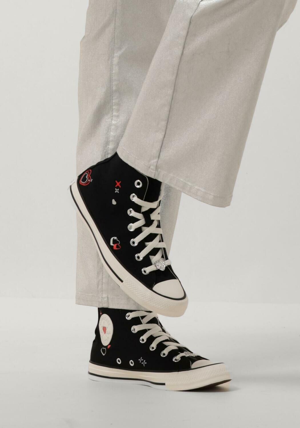 Schwarze CONVERSE Sneaker High CHUCK TAYLOR ALL STAR HI DAMES - large
