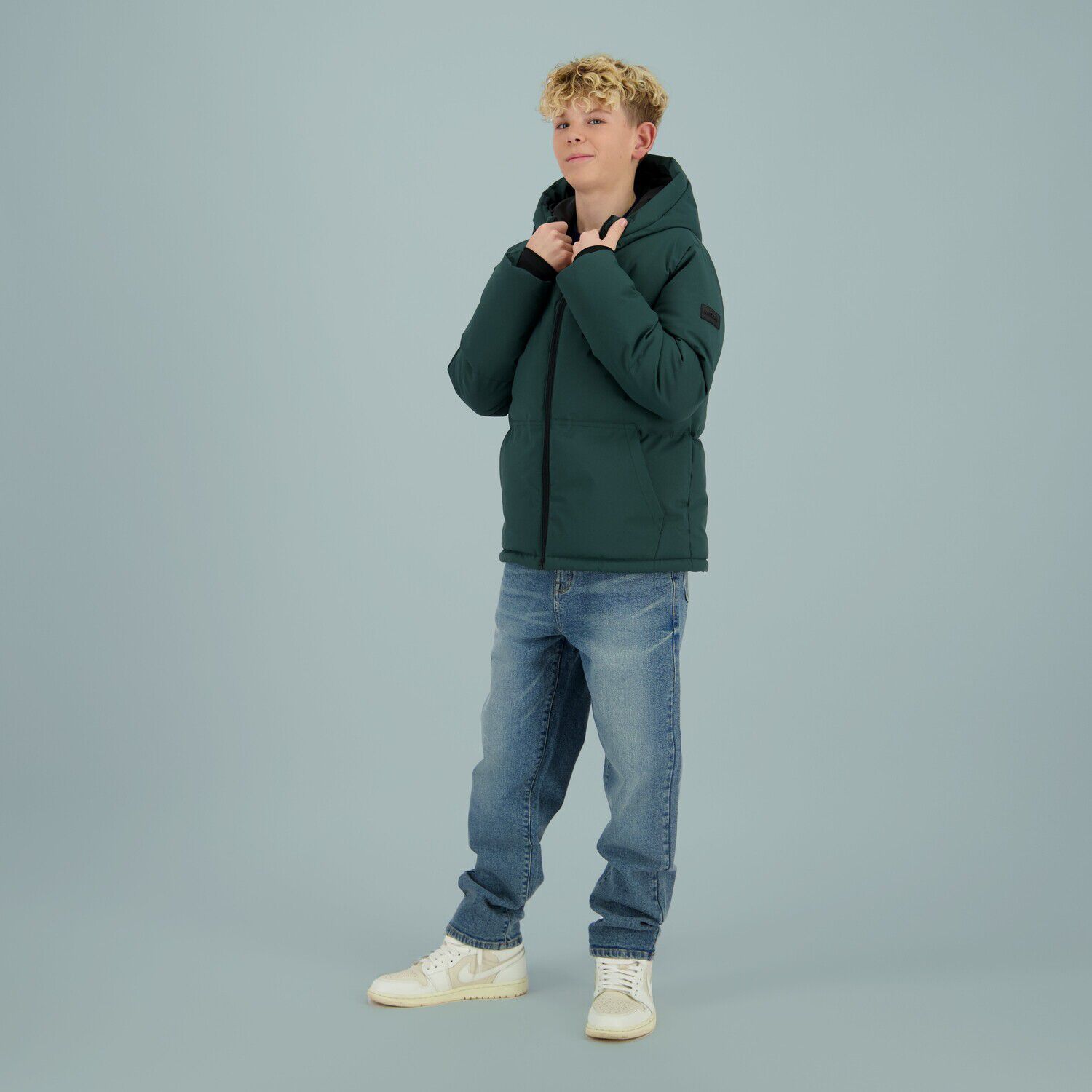 Dunkelgr&uuml;n RAIZZED Wattierte Jack TIRO - large