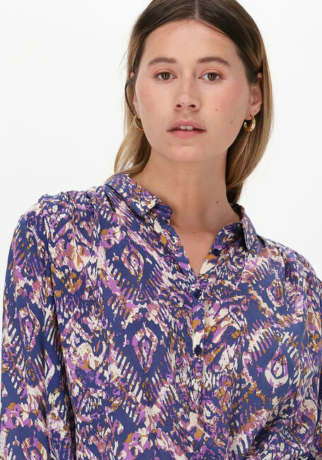 Blaue LOLLYS LAUNDRY Blusen LARI SHIRT - large