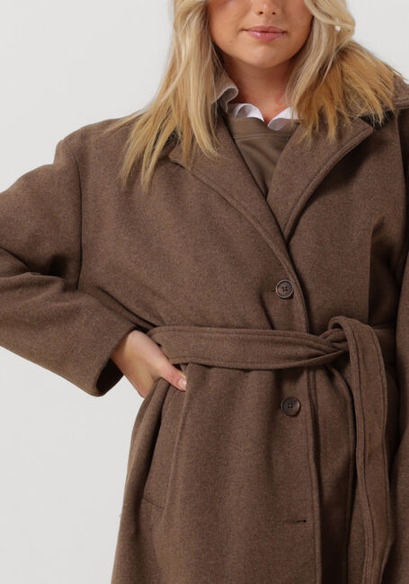 Braune MSCH COPENHAGEN Mäntel KEOLA SECILIA WOOL JACKET - large