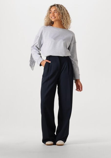 Hellgrau CO'COUTURE Pullover STUDCC FRINGE SWEAT - large